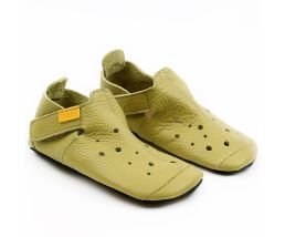 Ziggy V1 leather - Lime 30-35 EU