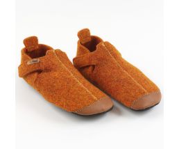 Papuci lana ZIGGY - Gingerbread  - Tikki Shoes 