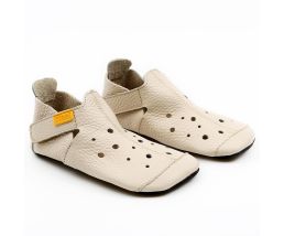 Indoor shoes ZIGGY - Cream 18-29 EU