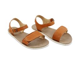 OUTLET Barefoot sandals VIBE V1 - Cognac