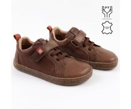 Pantofi barefoot EMBER - Brown - Tikki Shoes 